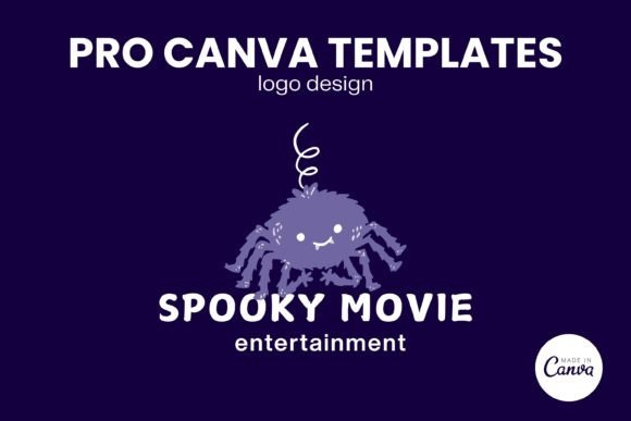 Download Halloween Logo Canva Template - Template Collection