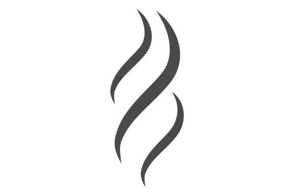 Download Aroma Icon. Smell Motion Line Black Symb - Black Collection