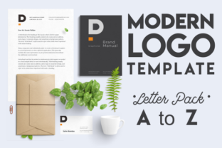 Download Modern Minimal Logo Template Letter Pack - Template Collection