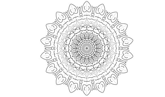 Download Lace Ornament Mandala Design Template - Template Collection