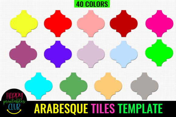 Download Arabesque Tiles Template- Arabesque Tile - Template Collection