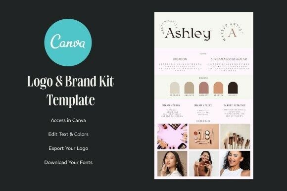 Download Canva Bold Logo Template &amp; Brand Kit - Template Collection