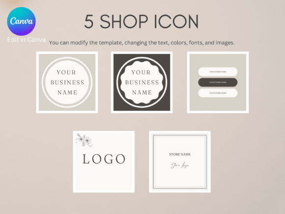 Download Minimalist Etsy Shop Icon Templates - Template Collection